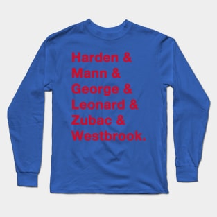 Clippers '23-'24 playoff squad Long Sleeve T-Shirt